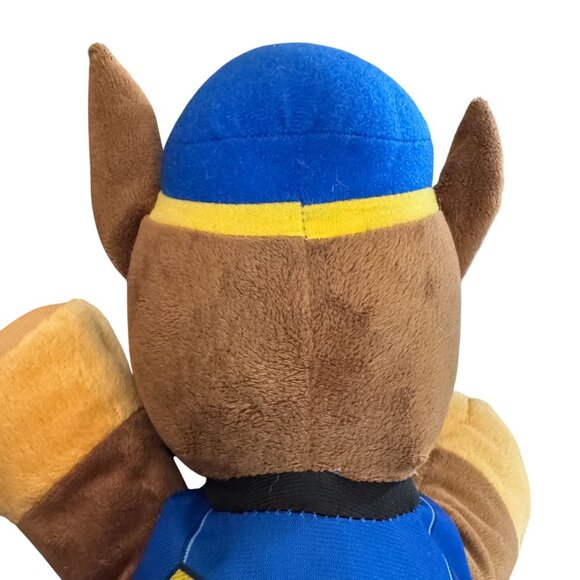 Paw Patrol Chase Plush Dog 11" Brown‎ Blue Police Pup Stuffed Animal Collectible - Picture 7 of 14